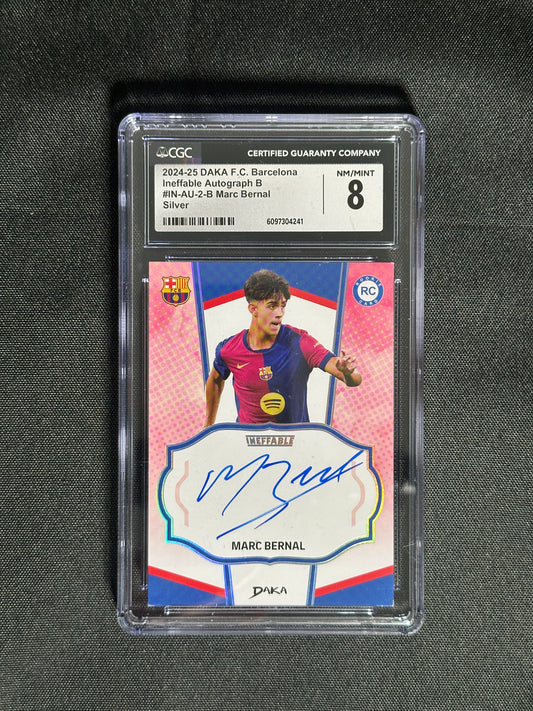 Marc Bernal On-Card Autograph 39/39 - DAKA Barcelona 2024/25