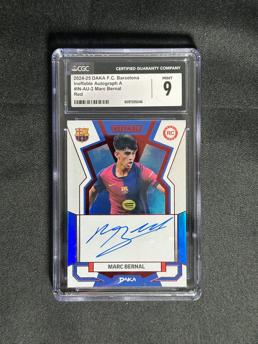Marc Bernal On-Card Autograph 7/20 - DAKA Barcelona 2024/25