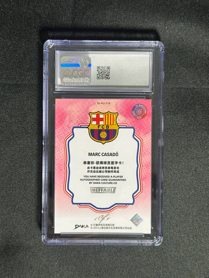 Marc Casado Autograph 1/1 - DAKA Barcelona 2024/25