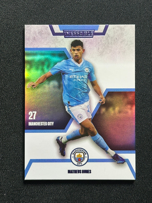 Matheus Nunes Numbered Parallel 06/75 - Daka Manchester City Ineffable 2023/24