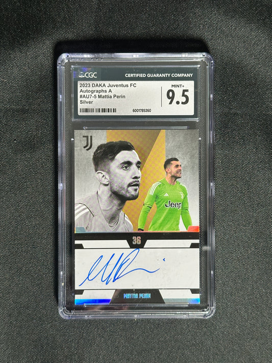 Mattia Perin On-Card Autograph 44/90 - DAKA Juventus 2023