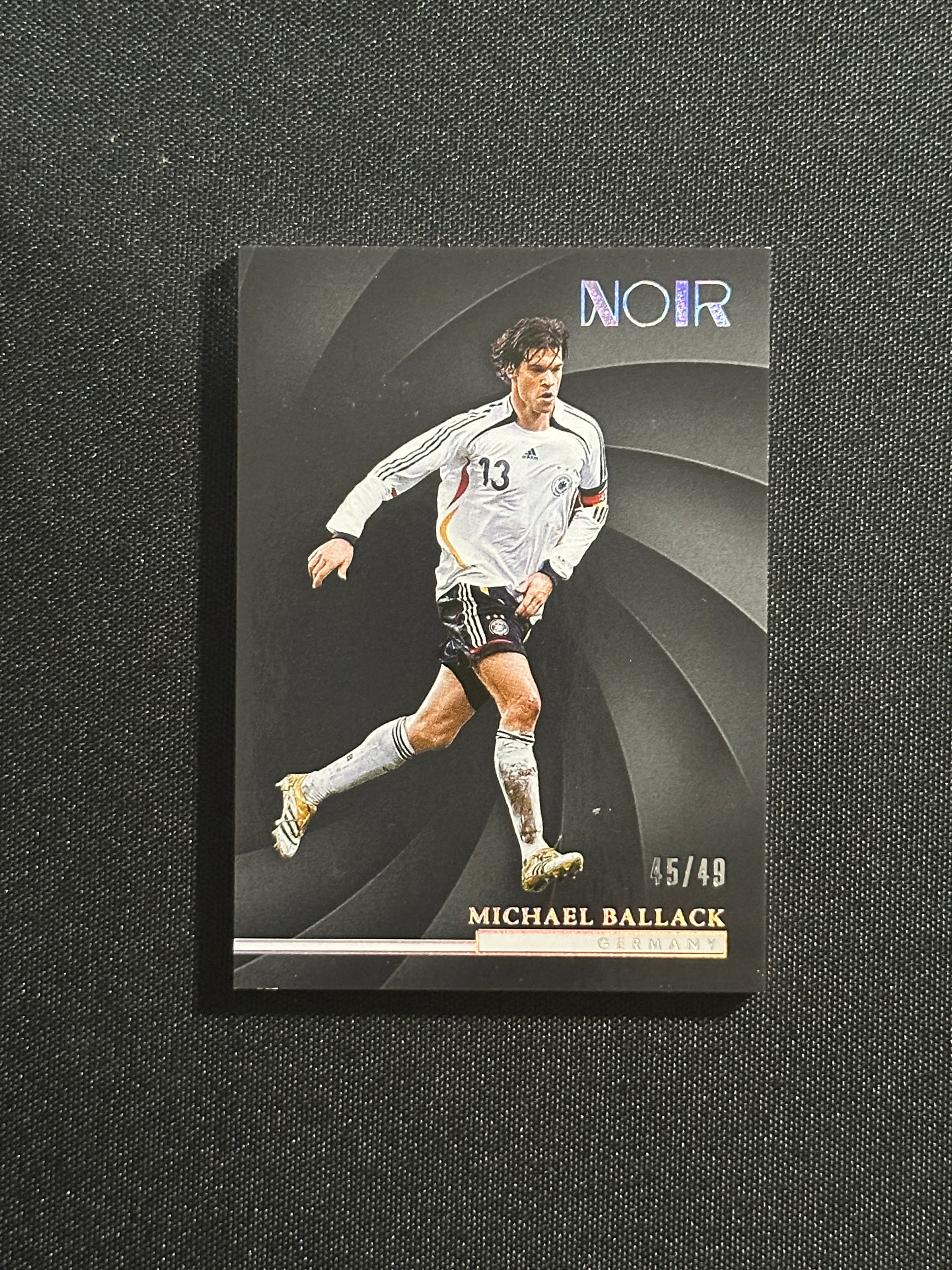 Michael Ballack Numbered Parallel 45/49 - Panini Noir 2024/25 ...
