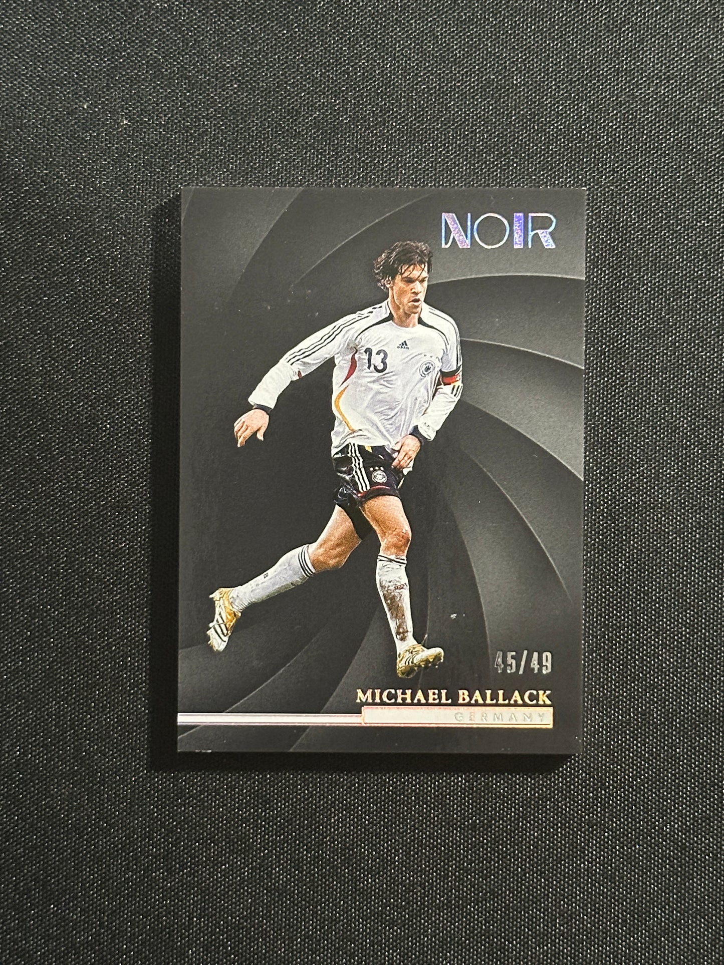 Michael Ballack Numbered Parallel 45/49 - Panini Noir 2024/25