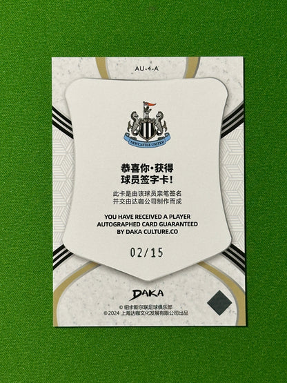 Miguel Almiron Autograph 02/15 - DAKA Newcastle 2023-24