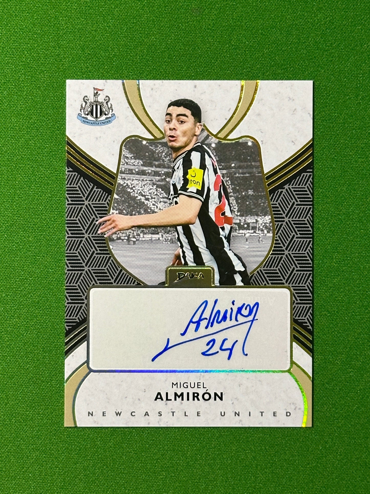 Miguel Almiron Autograph 02/15 - DAKA Newcastle 2023-24