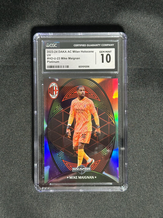 Mike Maignan Numbered Parallel 1/1 - DAKA AC Milan 2023/24