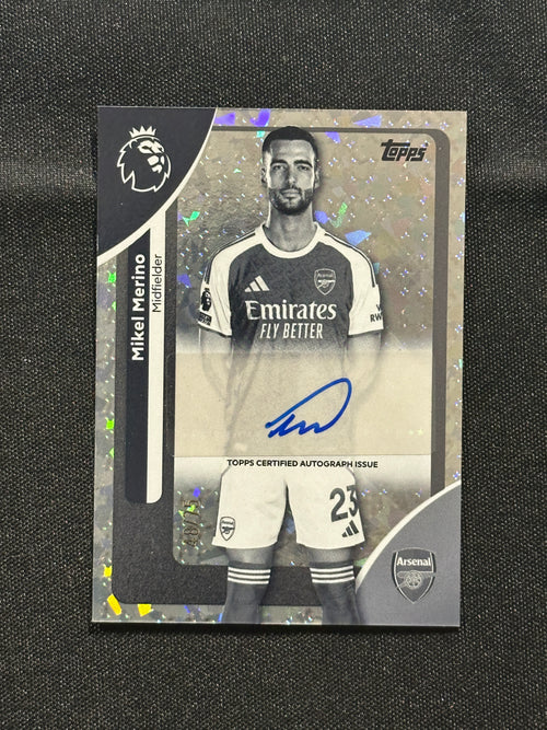 Mikel Merino Autograph 48/75 - Topps Premier League 2026