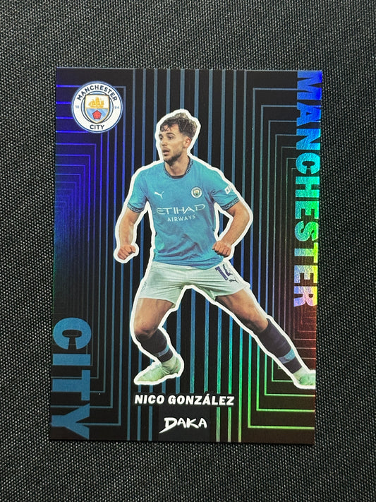 Nico Gonzalez Numbered Parallel 102/149 - Daka Manchester City Top Audience 2024/25