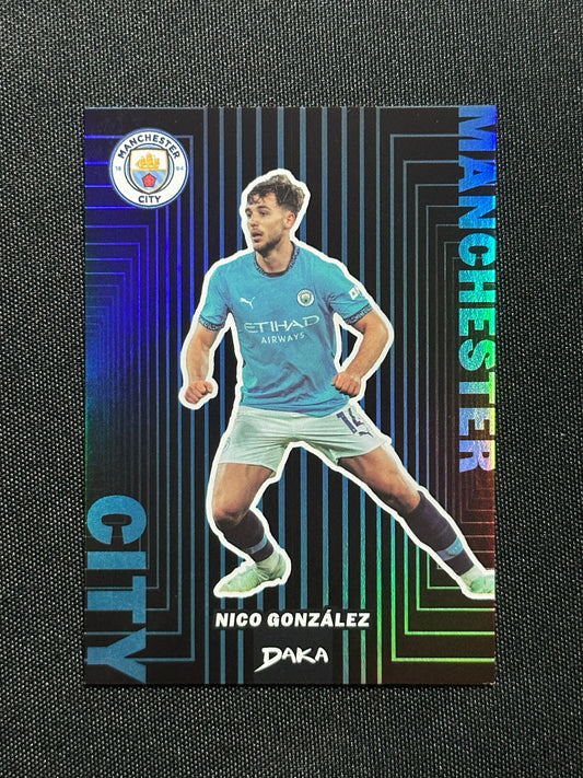 Nico Gonzalez Numbered Parallel 104/149 - Daka Manchester City Top Audience 2024/25