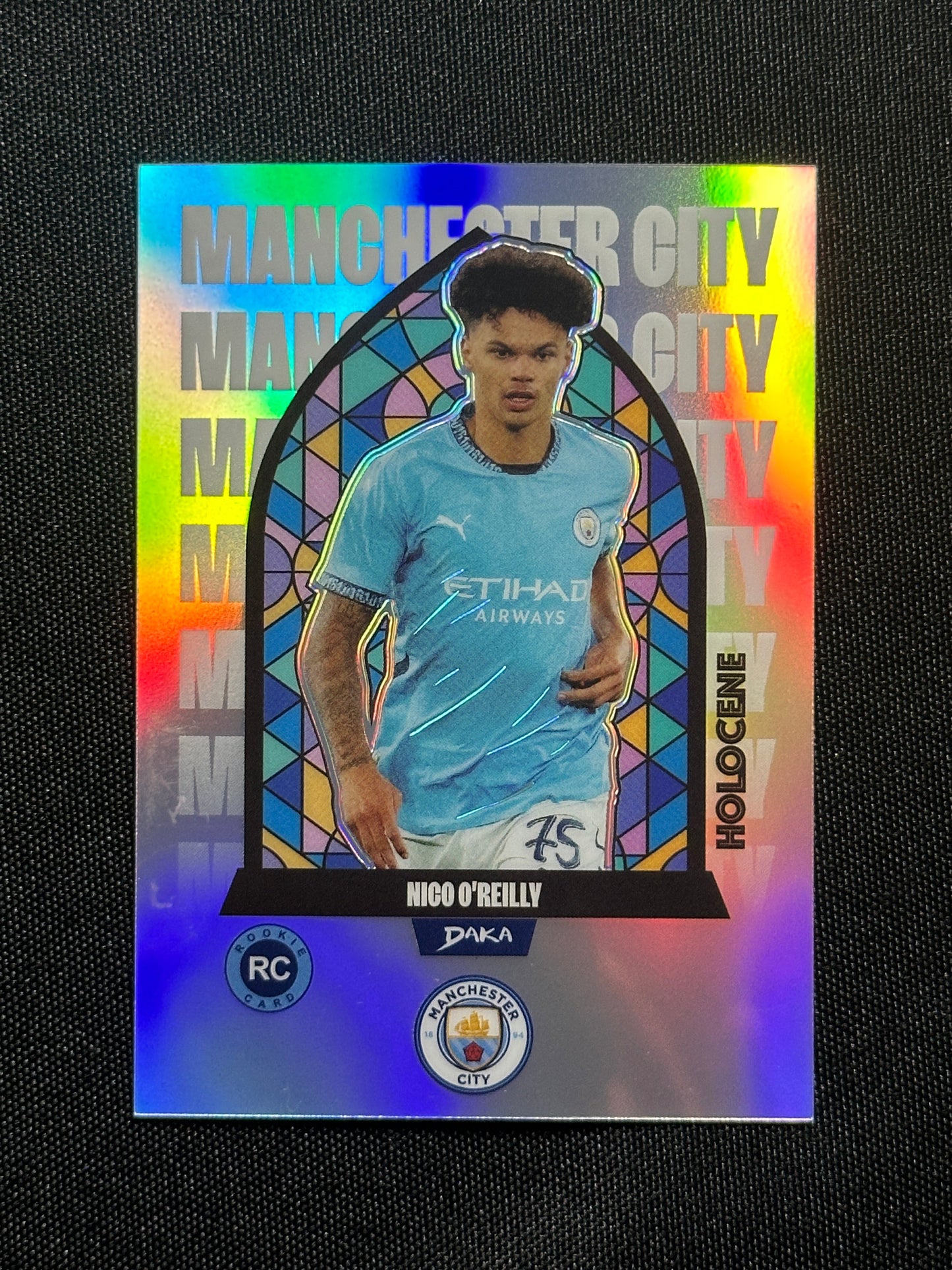 Nico O'Reilly Numbered Parallel 26/45 - Daka Manchester City One & Two 2024/25