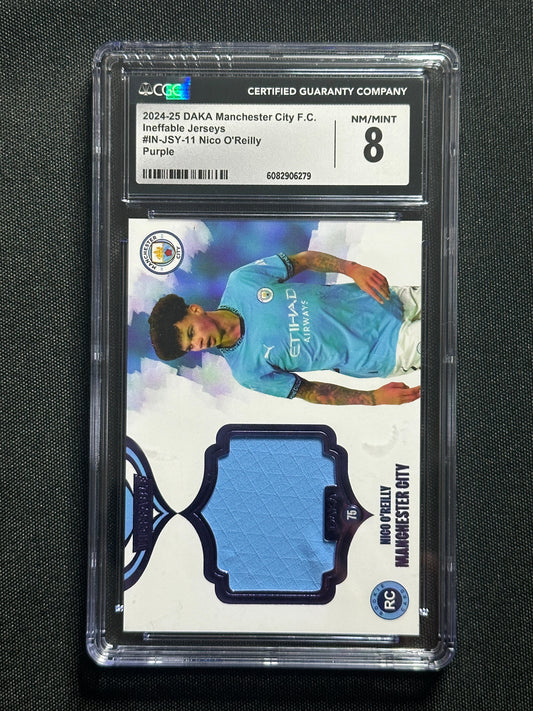 Nico O'Reilly Relic 09/45 - Daka Manchester City One & Two 2024/25