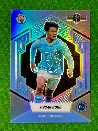 Oscar Bobb RC 13/99 - DAKA Manchester City Holocene 2023/24 Front