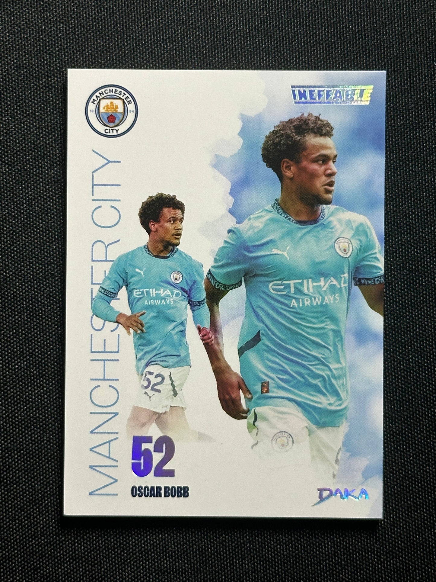 Oscar Bobb Numbered Parallel 067/199 - Daka Manchester City One & Two 2024/25