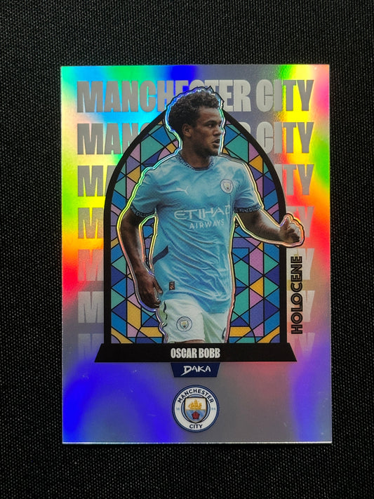 Oscar Bobb Numbered Parallel 29/45 - Daka Manchester City One & Two 2024/25