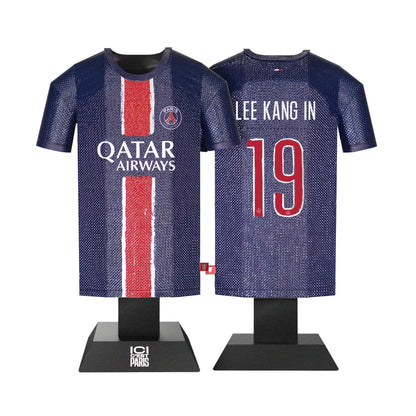 PSG 24/25 home shirt collectible with Lee Kang In on the back of the shirt