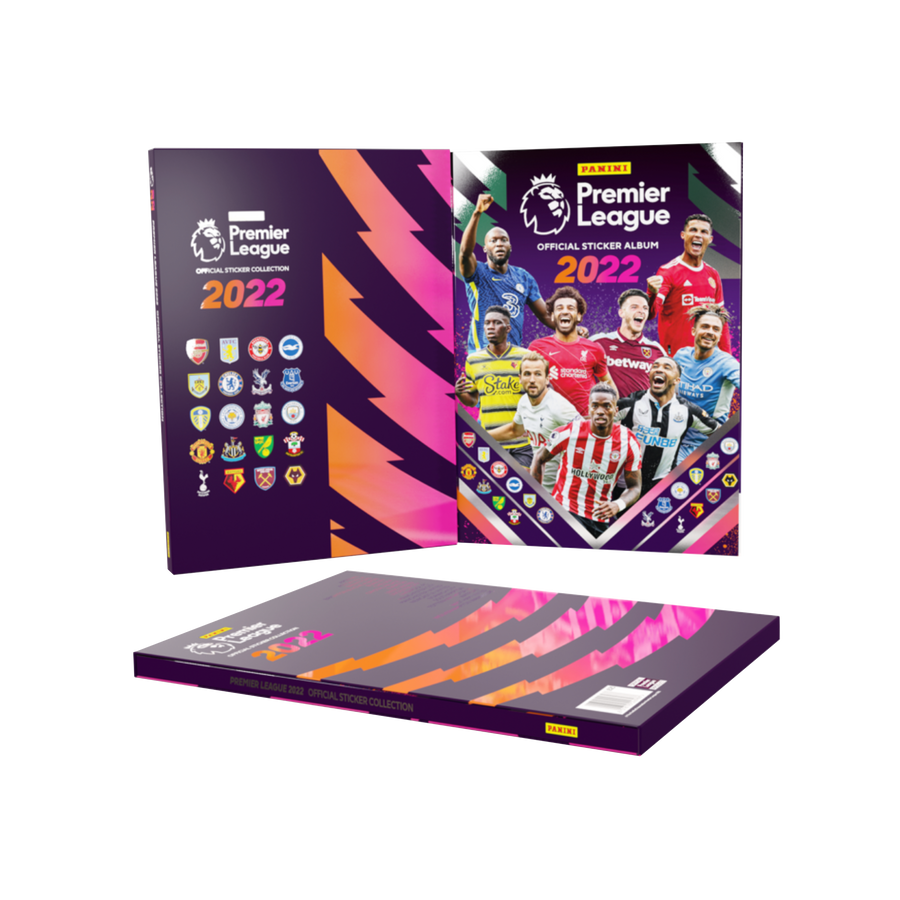 하드커버 앨범 - Panini Premier League 2022 스티커