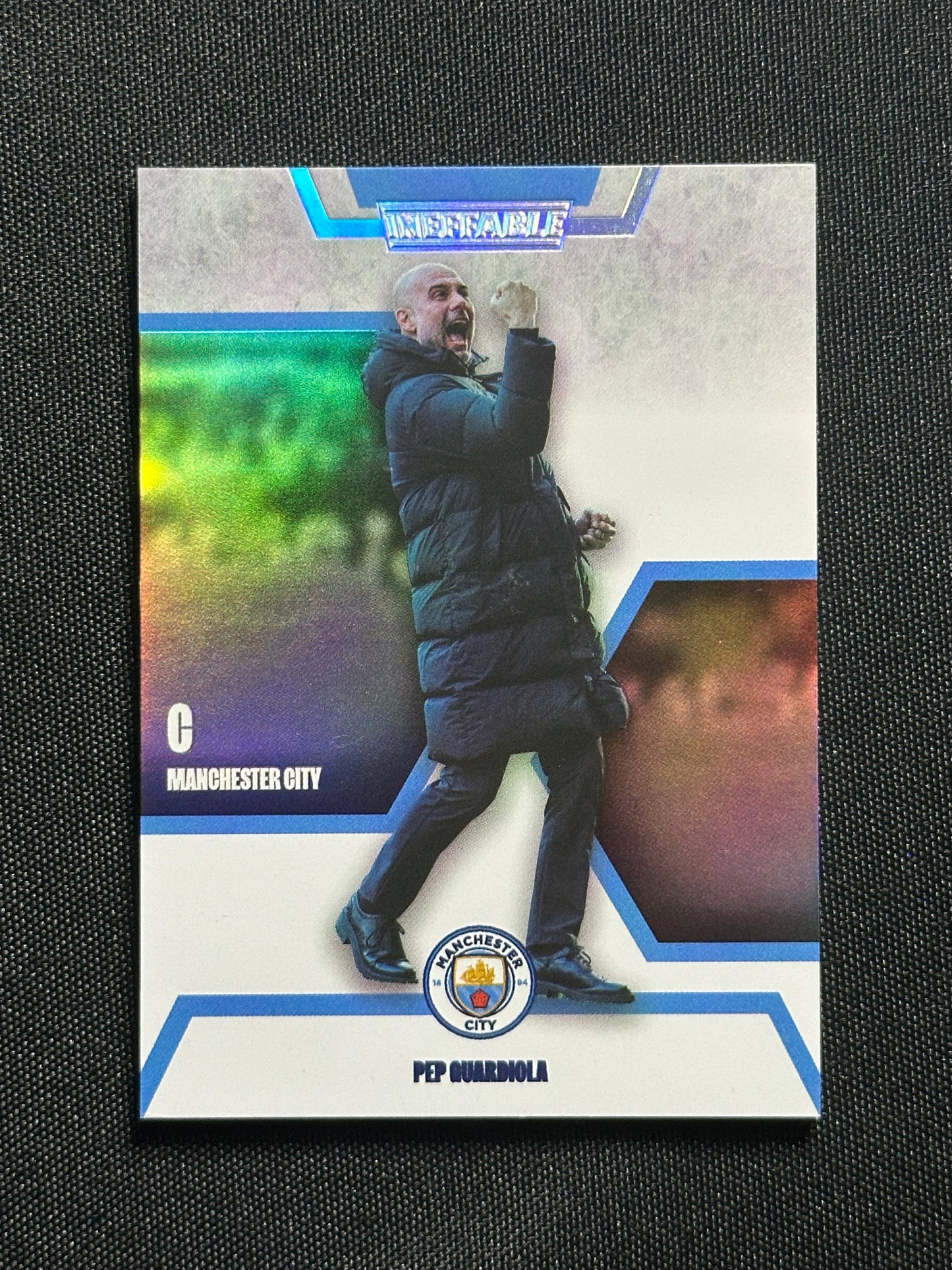 Pep Guardiola Numbered Parallel 23/99 - Daka Manchester City Ineffable 2023/24