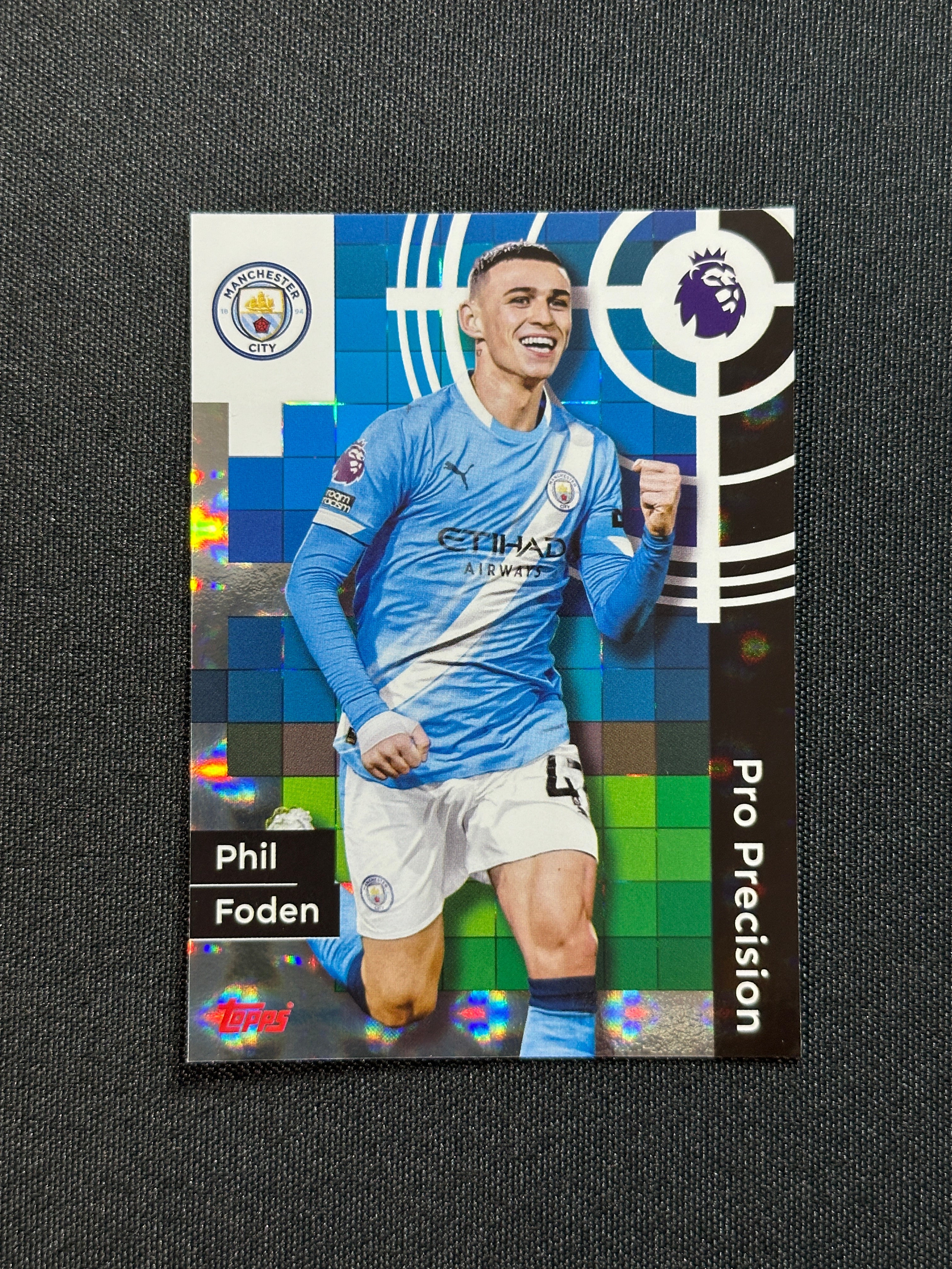 Phil Foden Manchester City Pro Precision - Topps Premier League