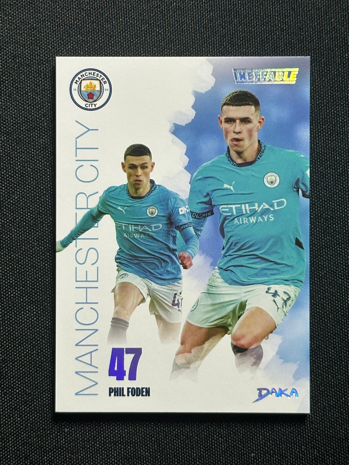 Phil Foden Numbered Parallel 078/199 - Daka Manchester City One & Two 2024/25