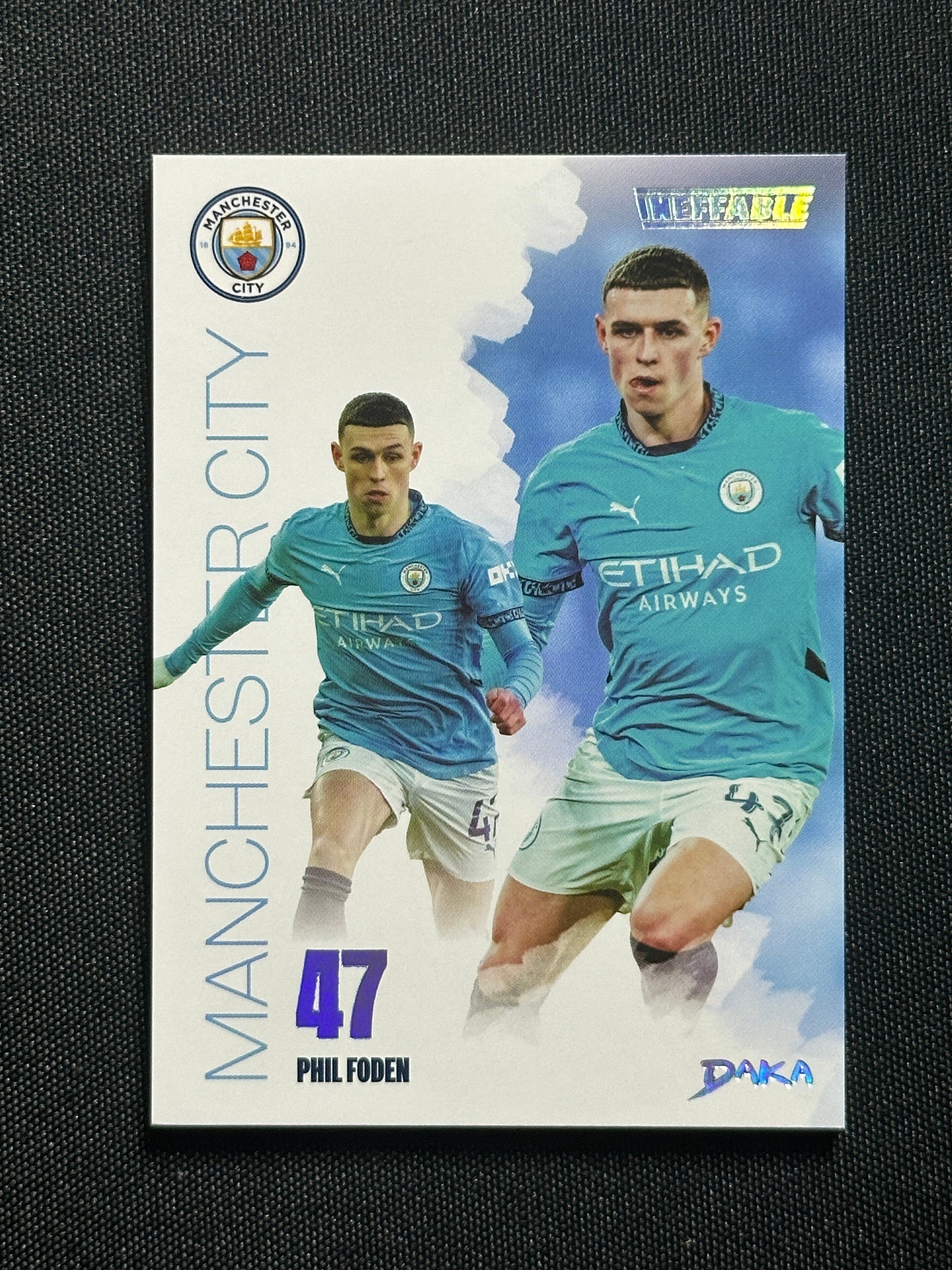Phil Foden Numbered Parallel 078/199 - Daka Manchester City One & Two 2024/25