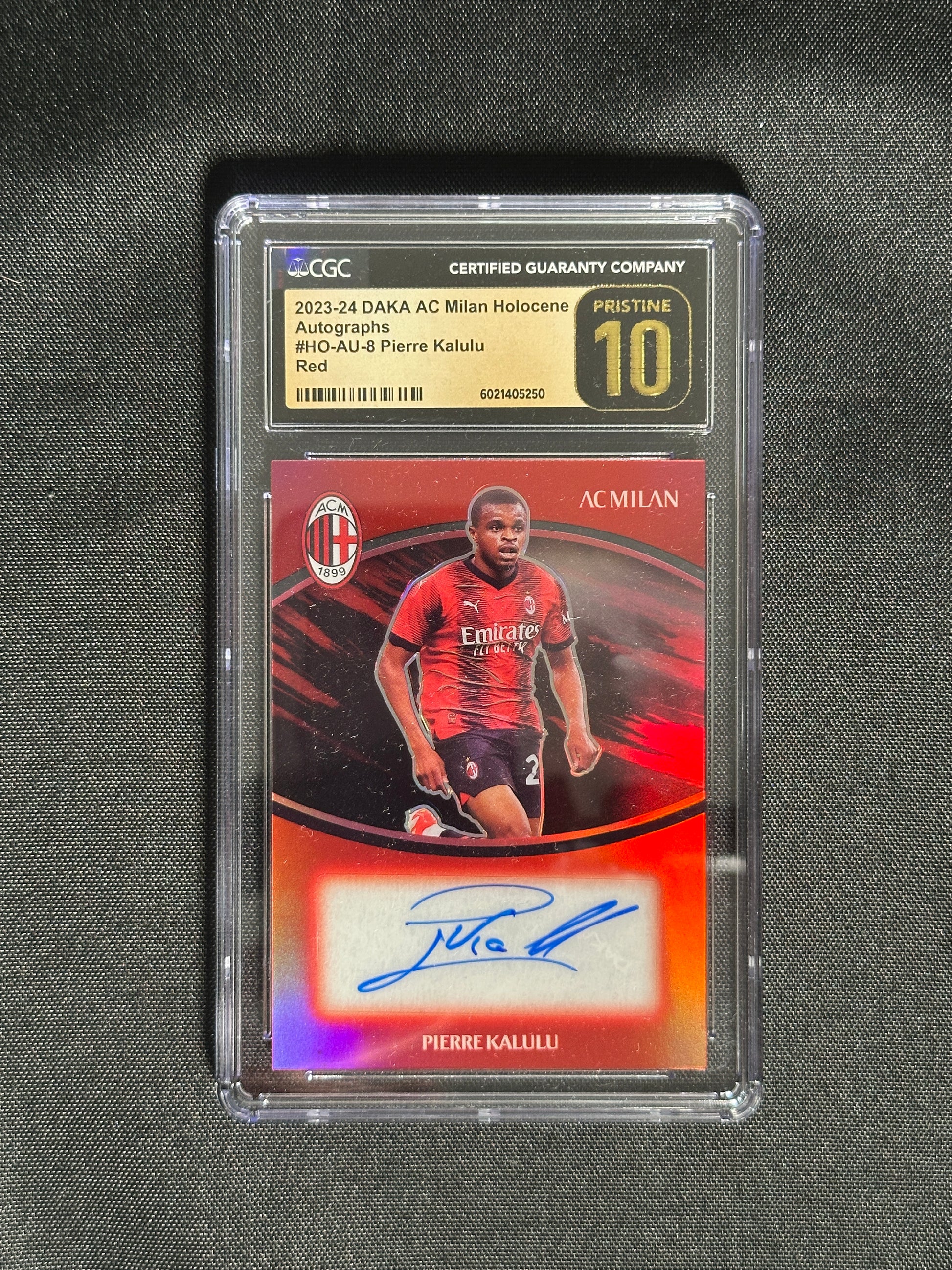 Pierre Kalulu Autograph 24/35 - DAKA AC Milan 2023/24