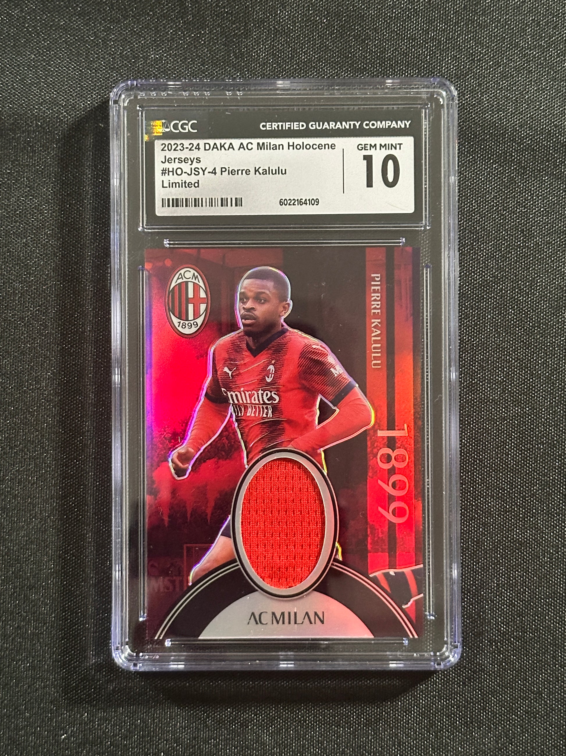 Pierre Kalulu Patch 59/70 CGC10 - DAKA AC MIlan 2023/24