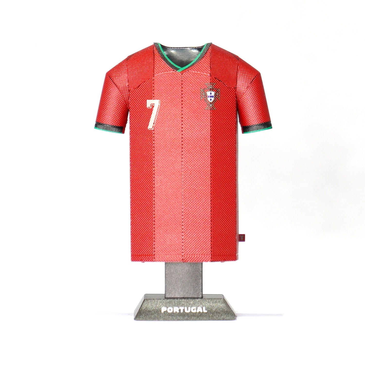 Portugal kit 23/24 home jersey front CR7