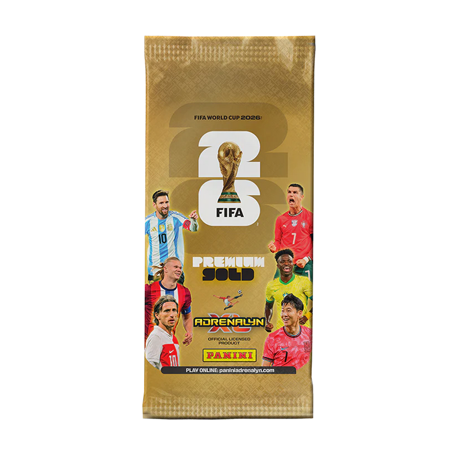 Premium Gold Panini World Cup Adrenalyn XL 2026