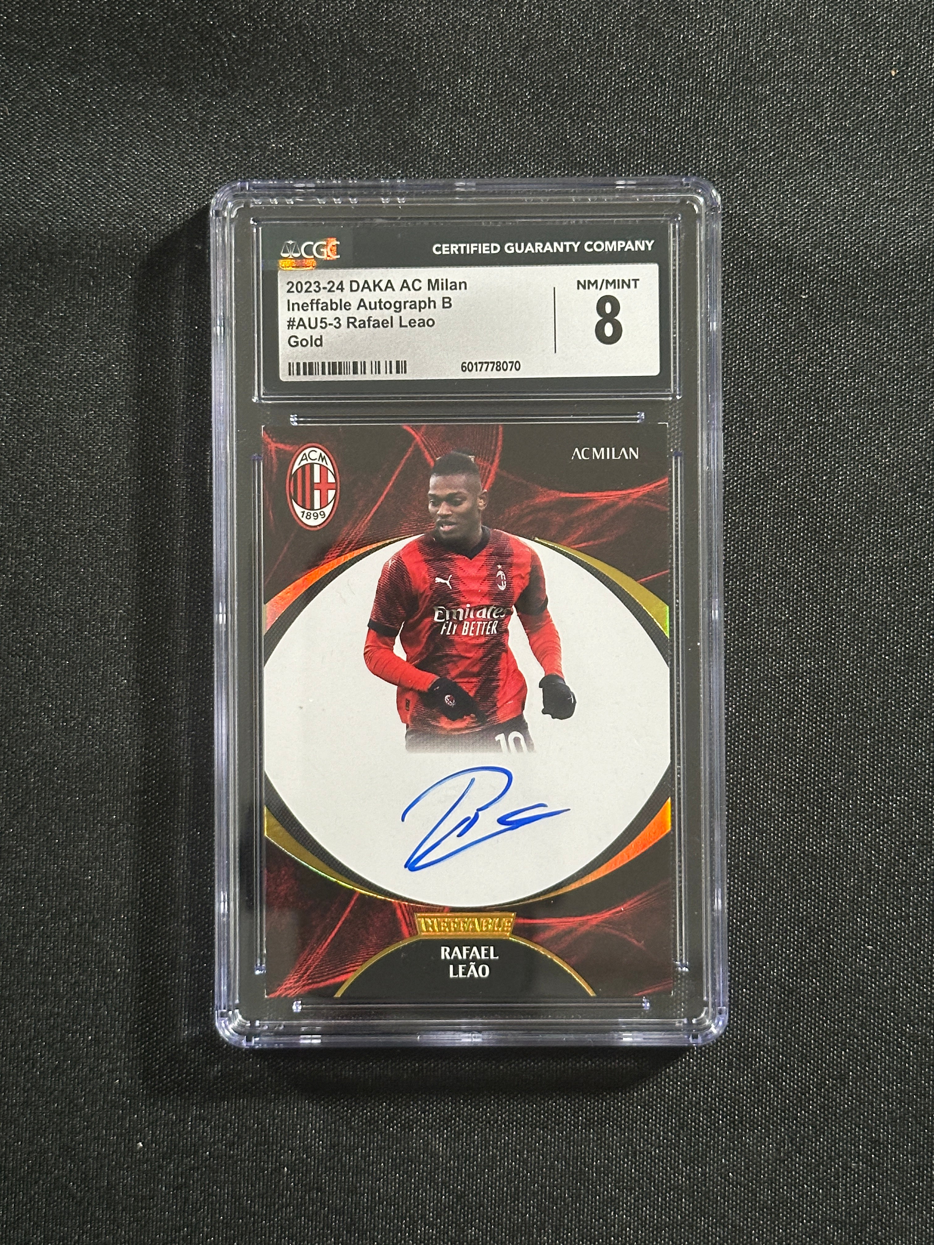 Rafael Leao Autograph 10/10 CGC8 - DAKA AC MIlan 2023/24