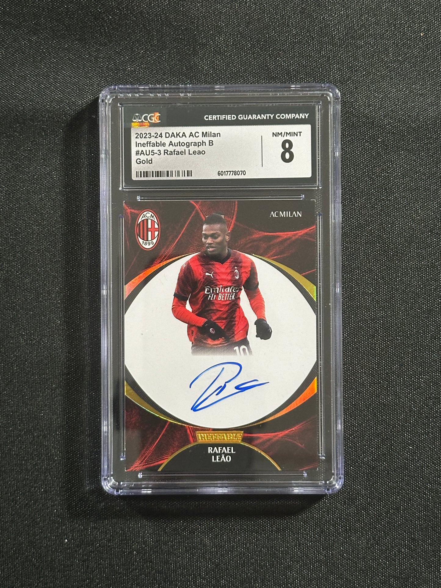 Rafael Leao Autograph 10/10 CGC8 - DAKA AC MIlan 2023/24