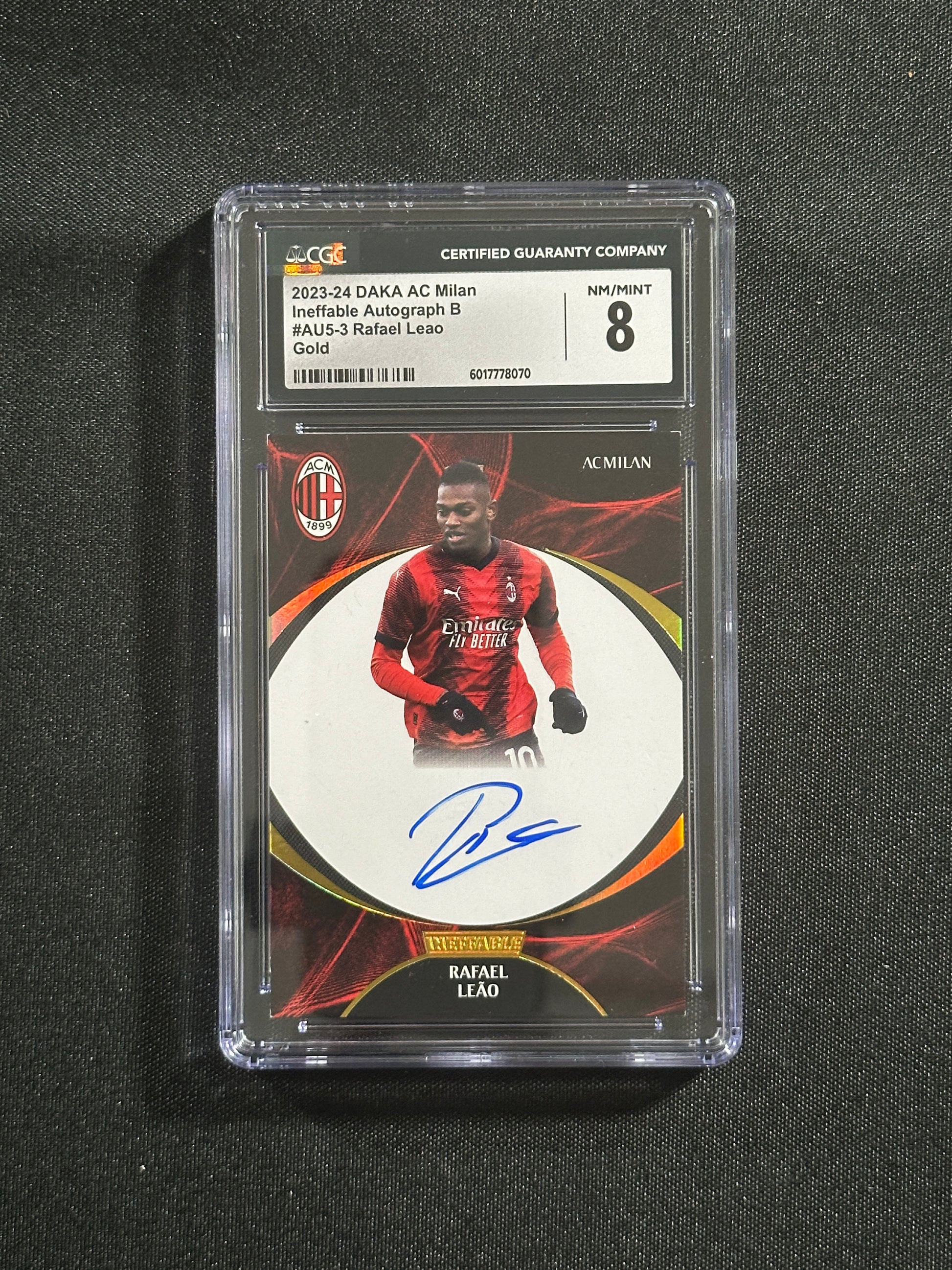Rafael Leao Autograph 10/10 CGC8 - DAKA AC MIlan 2023/24