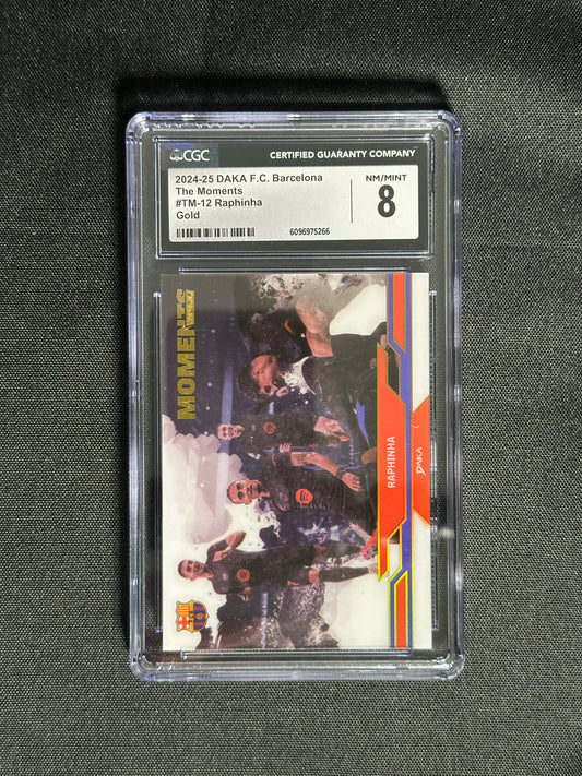 Raphinha Moments Numbered Parallel 9/10 - DAKA Barcelona 2024/25