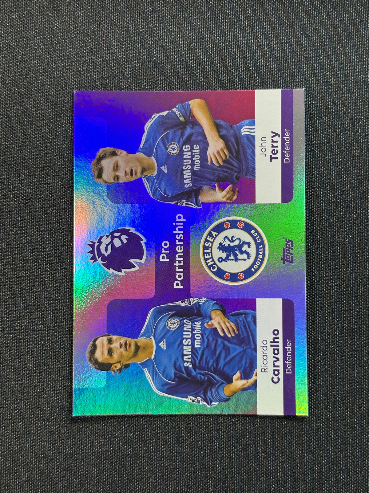 Ricardo Carvalho/John Terry Chelsea Pro Partnership - Topps Premier League 2026