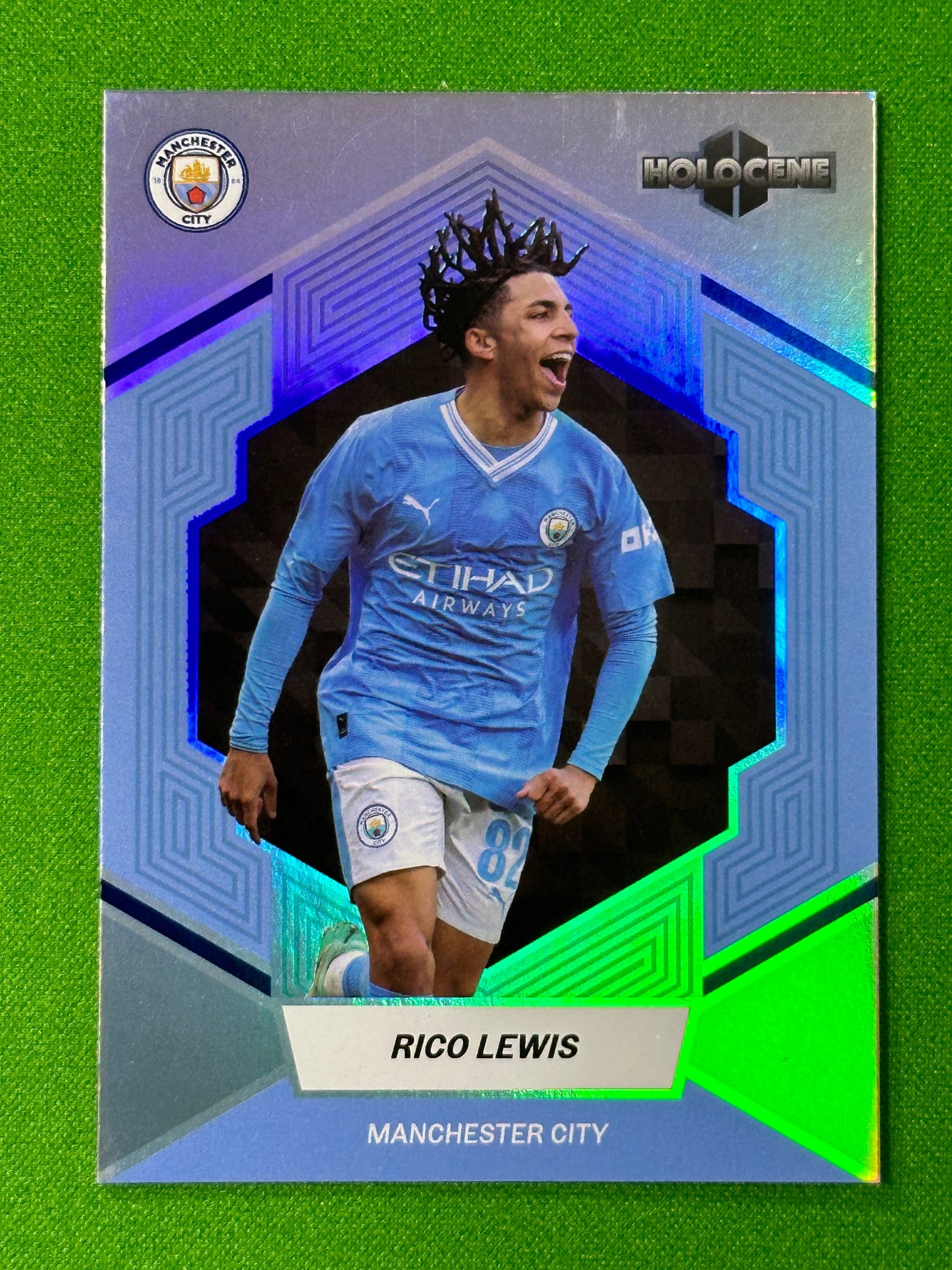 Rico Lewis 12/199 - DAKA Manchester City Holocene 2023/24 Front