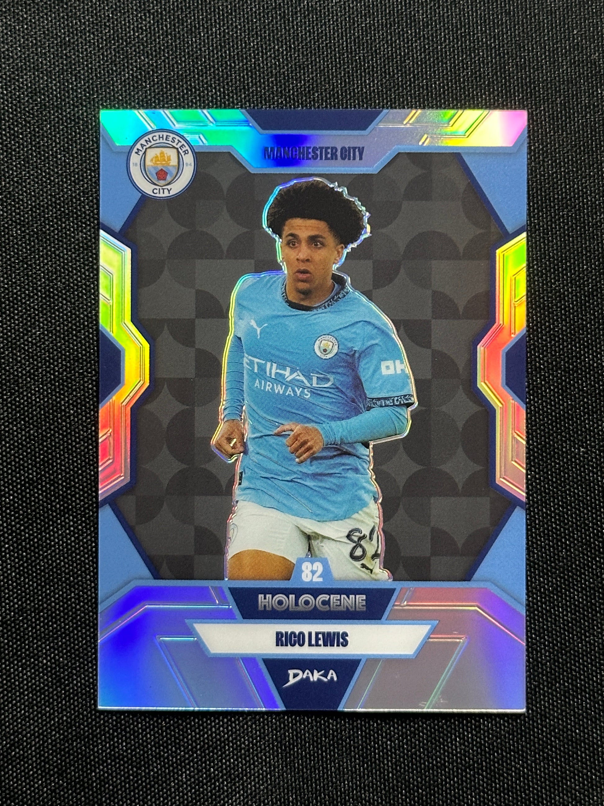 Rico Lewis Numbered Parallel 164/199 - Daka Manchester City One & Two 2024/25