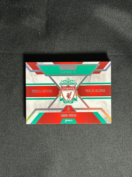 Robbie Fowler Autograph Booklet 3/50 - DAKA Liverpool One & Two 2023/24