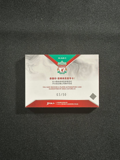 Robbie Fowler Autograph Booklet 03/50 - DAKA Liverpool Ineffable 2023/24