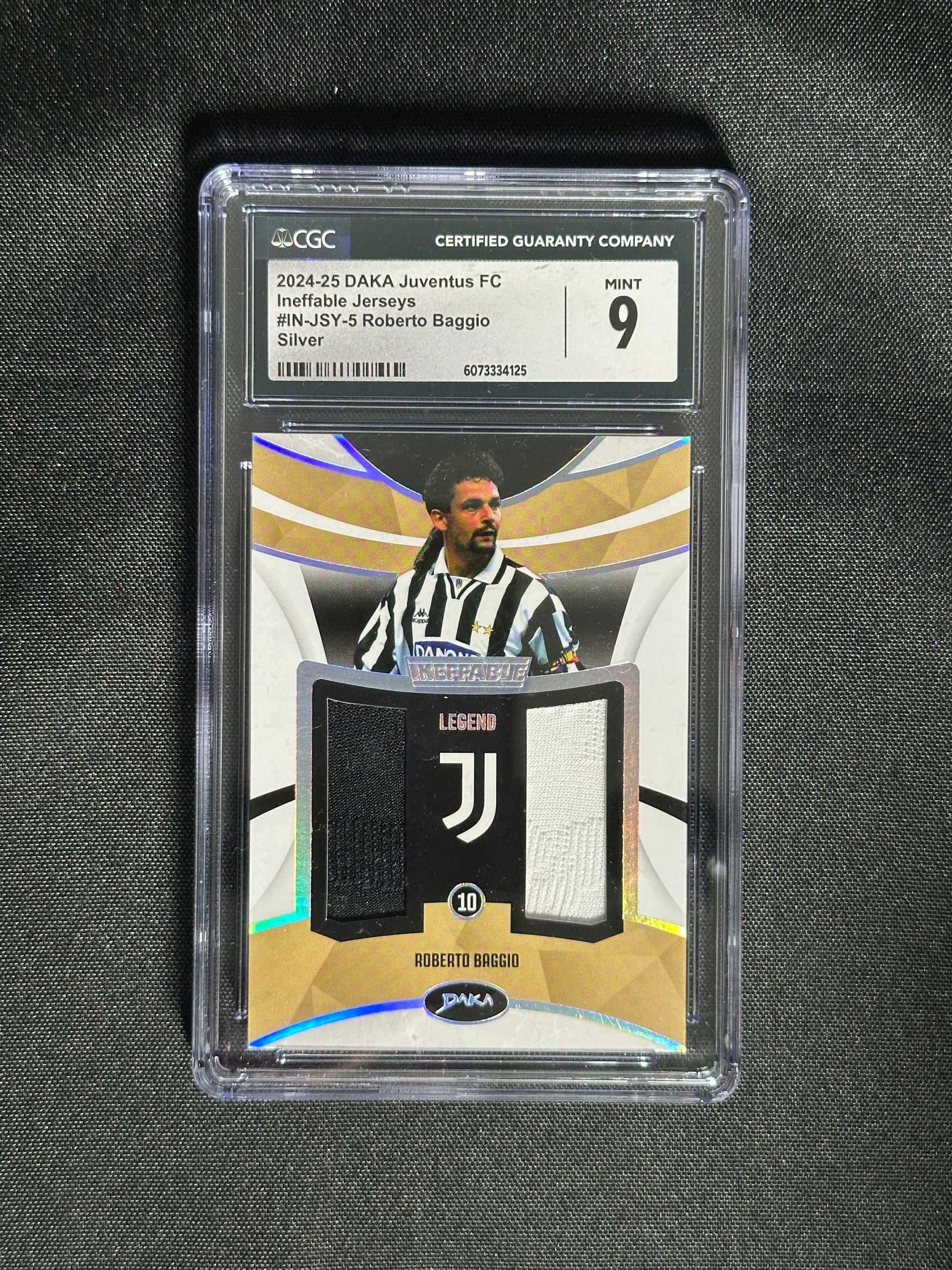 Roberto Baggio Patch 8/50 - DAKA Juventus 2024/25