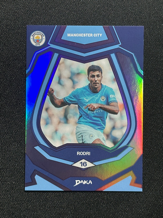 Rodri Numbered Parallel 097/199 - Daka Manchester City Top Audience 2024/25