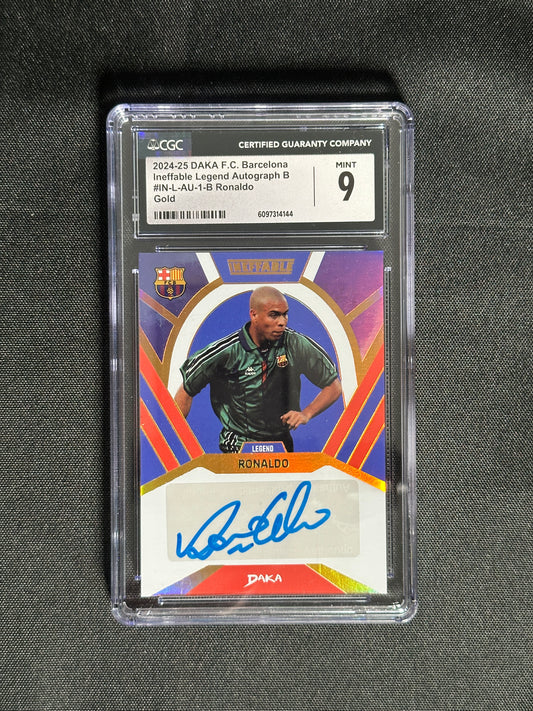 Ronaldo Autograph 12/15 - DAKA Barcelona 2024/25