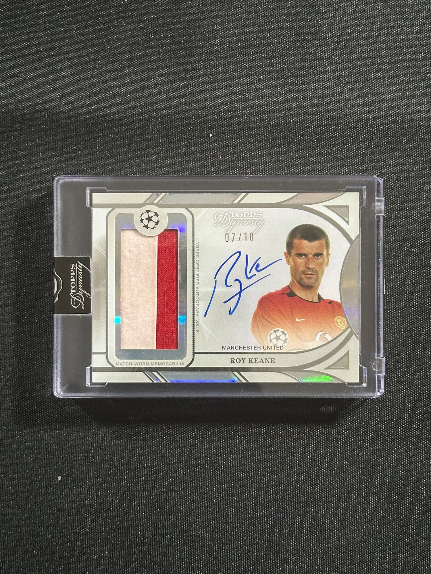 Roy Keane Autograph 07/10 - Topps UCC Dynasty 2024/25
