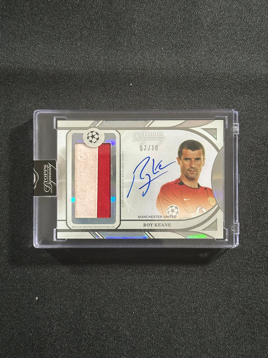 Roy Keane Autograph 07/10 - Topps UCC Dynasty 2024/25