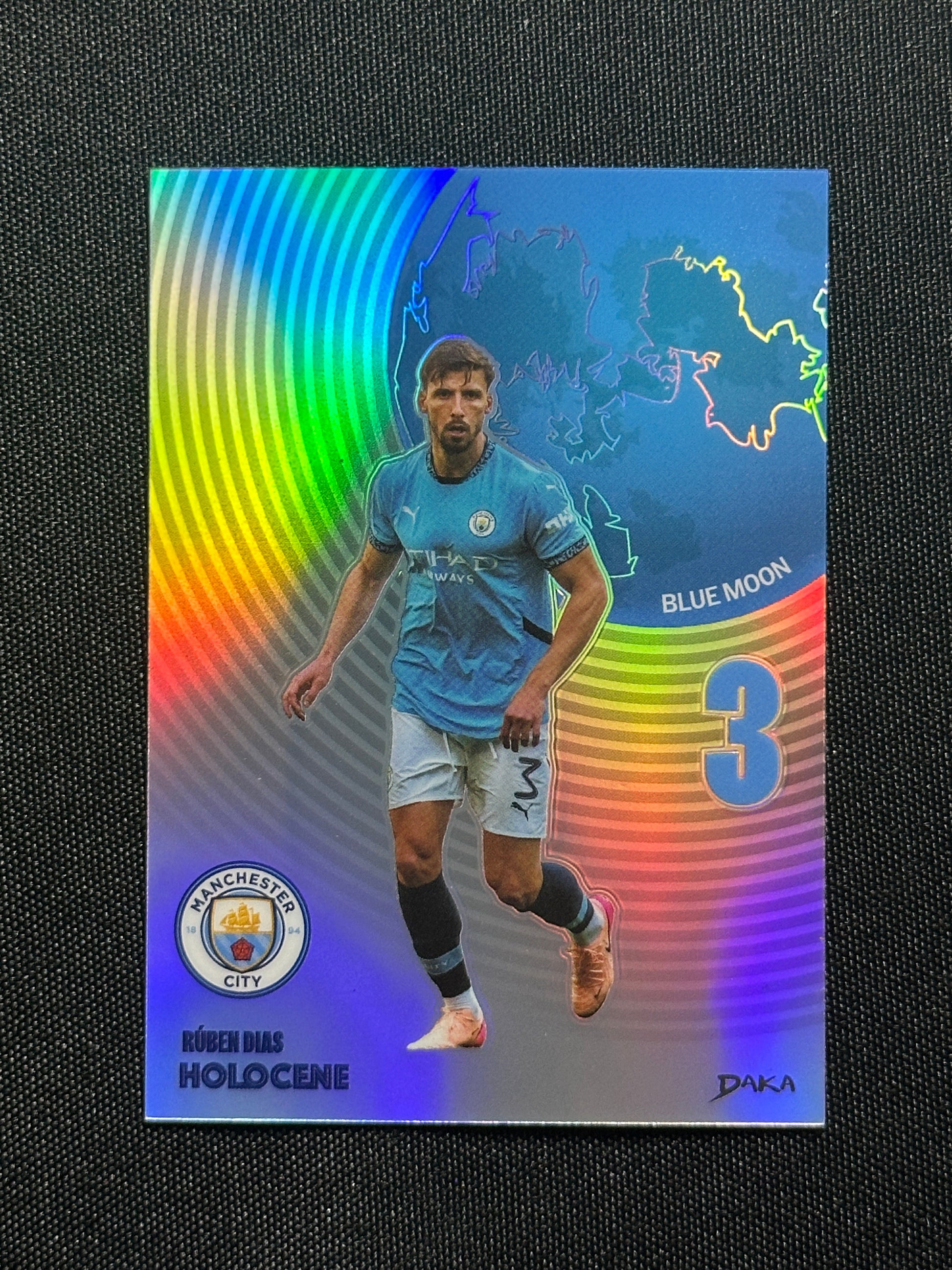 Ruben Dias Numbered Parallel 40/45 - Daka Manchester City One & Two 2024/25
