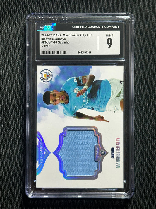 Savinho Relic 18/75 - Daka Manchester City One & Two 2024/25