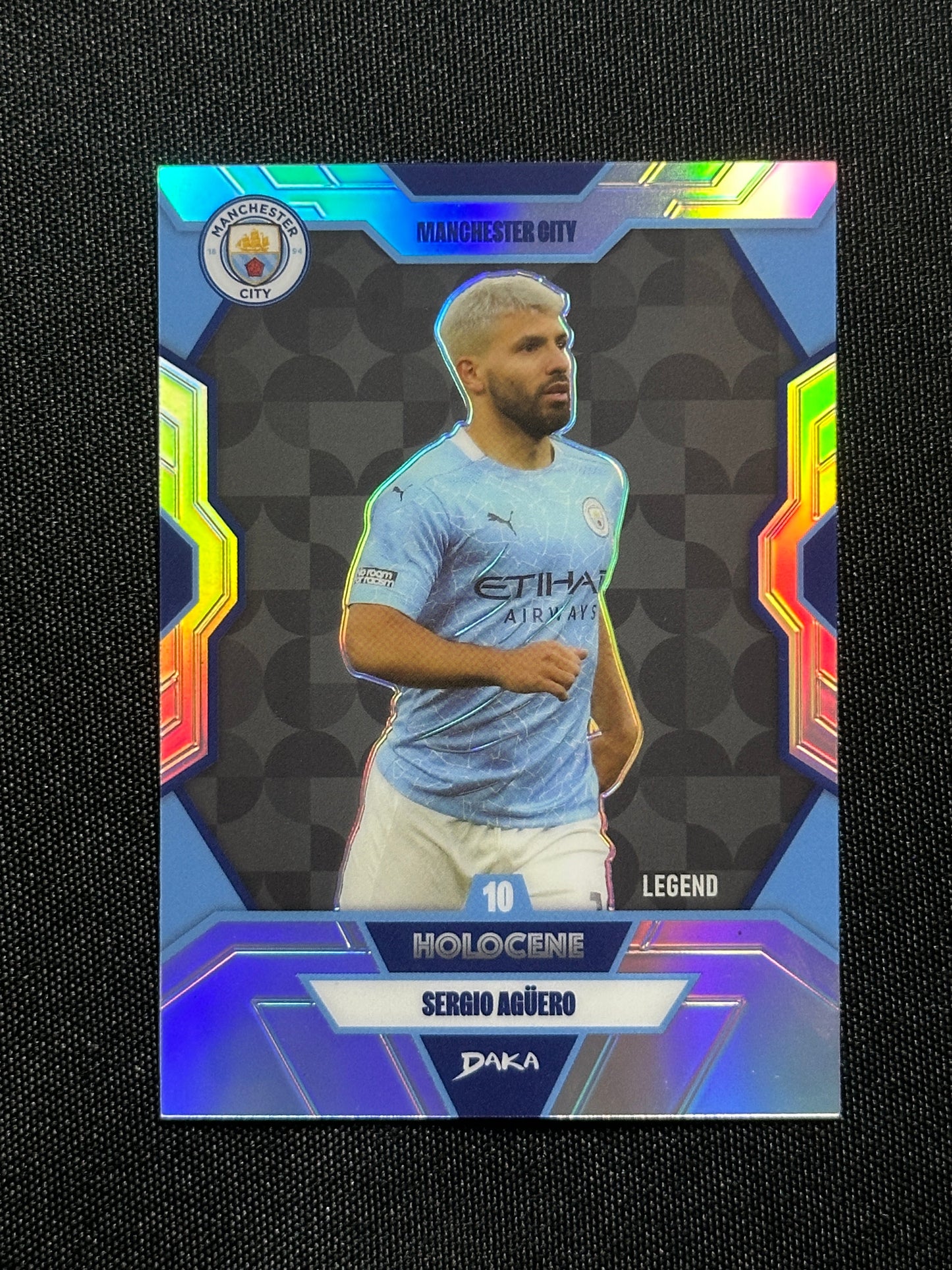Sergio Aguero Numbered Parallel 033/199 - Daka Manchester City One & Two 2024/25