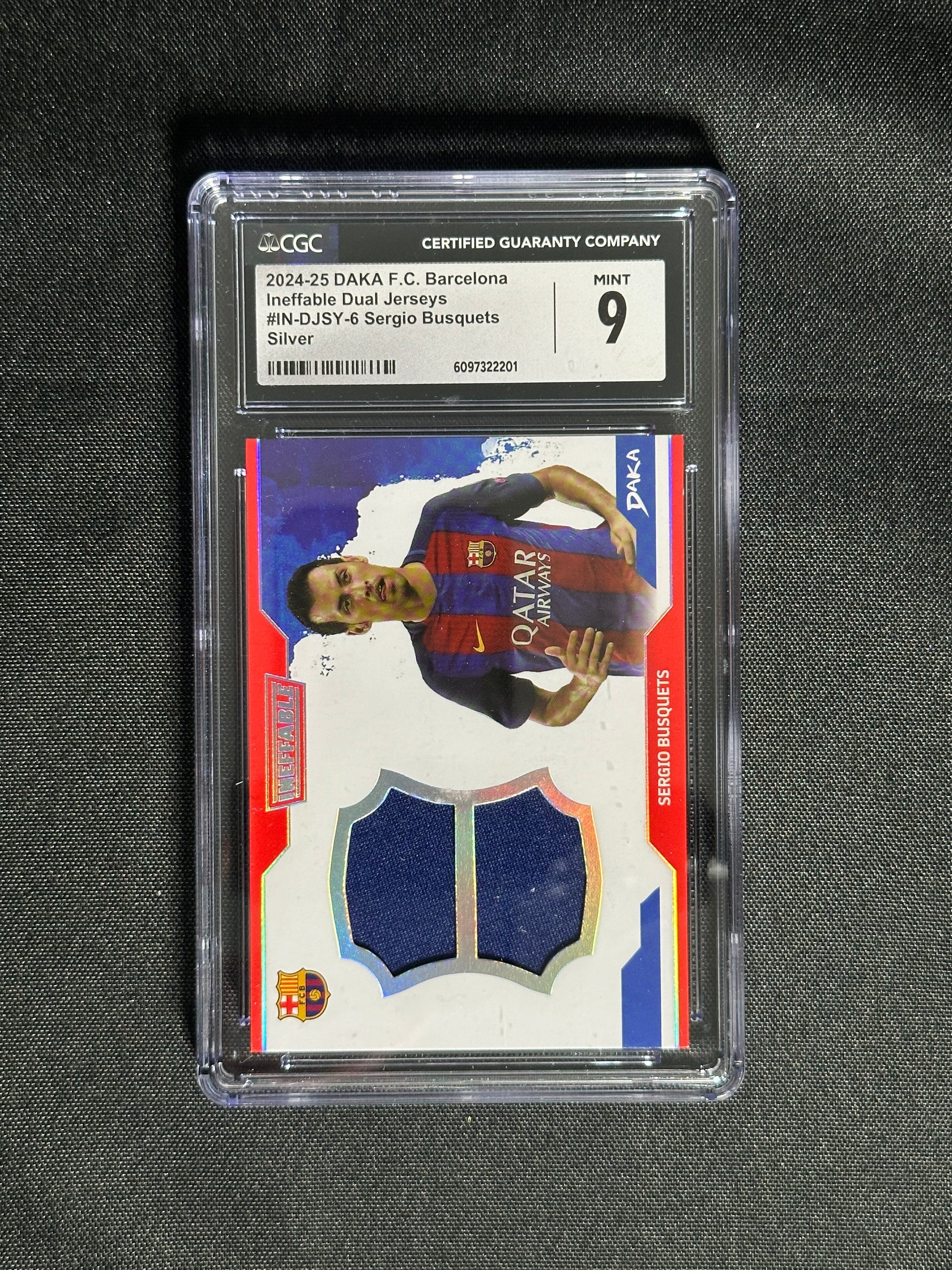 Sergio Busquets Patch 16/35 - DAKA Barcelona 2024/25
