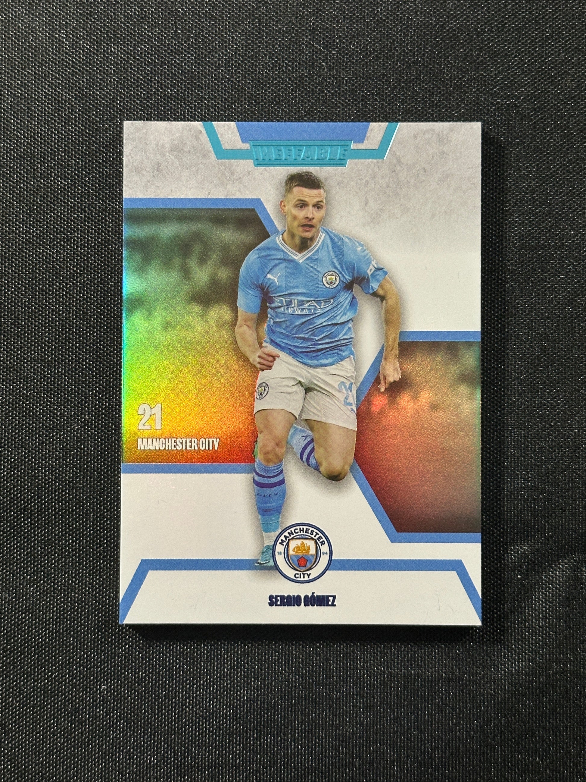 Sergio Gomez Numbered Parallel 1/1 - Daka Manchester City Ineffable 2023/24