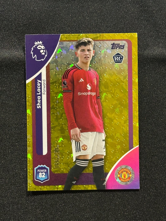 Shea Lacey Numbered Parallel 066/299 - Topps Premier League 2026