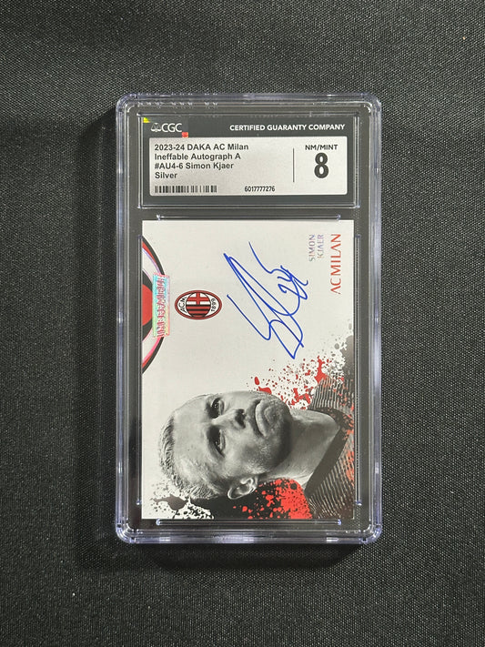 Simon Kjaer Autograph 09/90 CGC8 - DAKA AC MIlan 2023/24