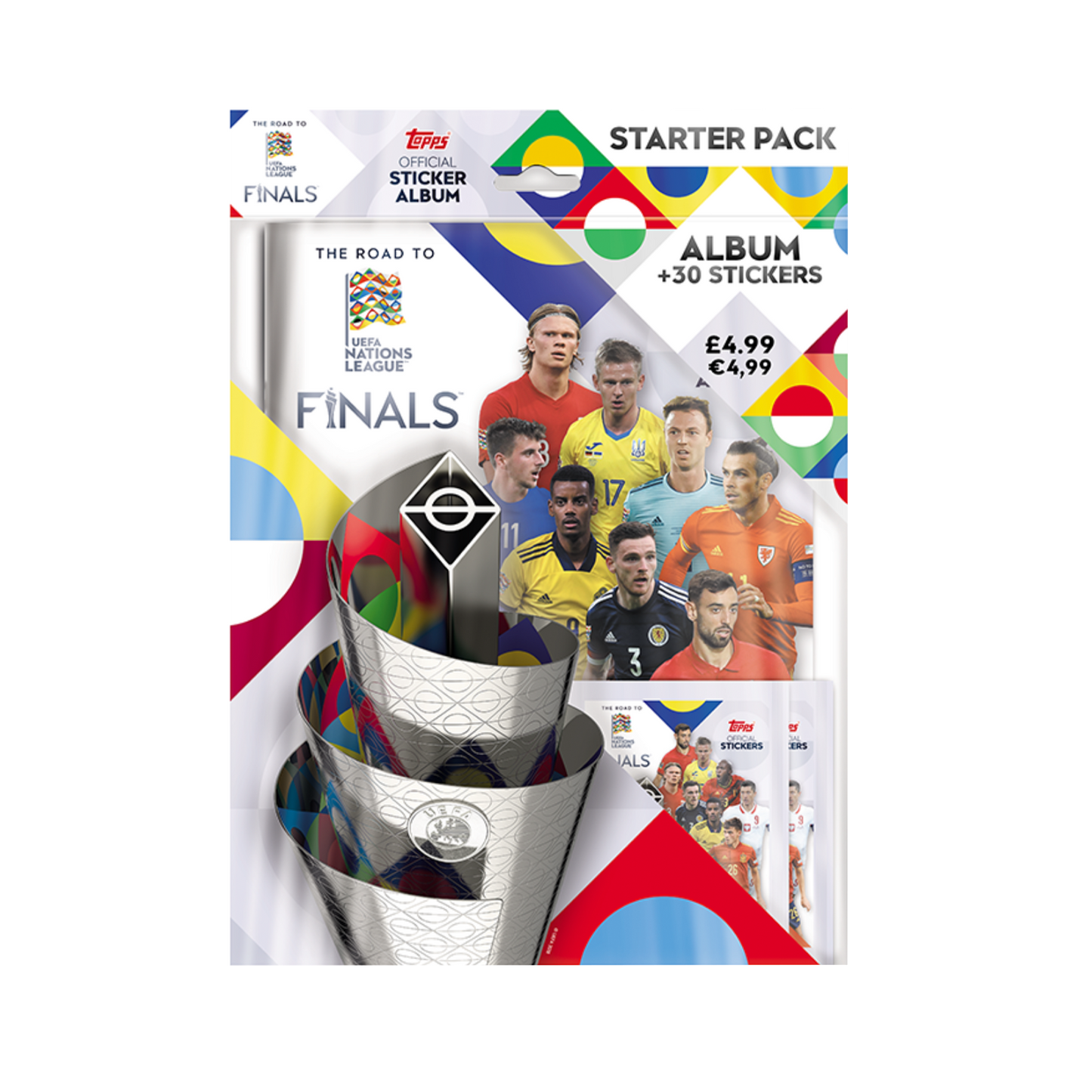 Starter Pack - Topps Road to UEFA Nations League 2022 Sticker Collection